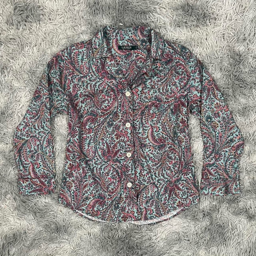 Polo Ralph Lauren Paisley Patterned button up